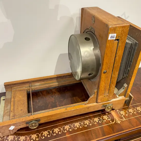 Vintage Oak Photographic Enlarger