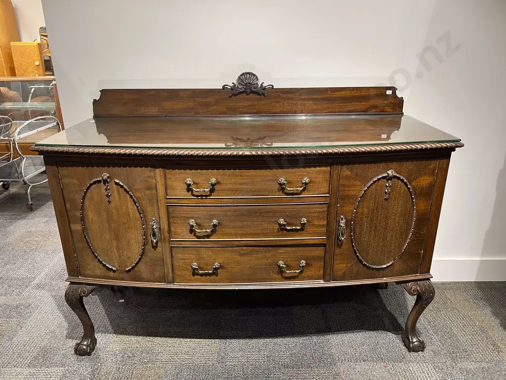Reproduction Sideboard with Claw & Ball Feet Image 1++