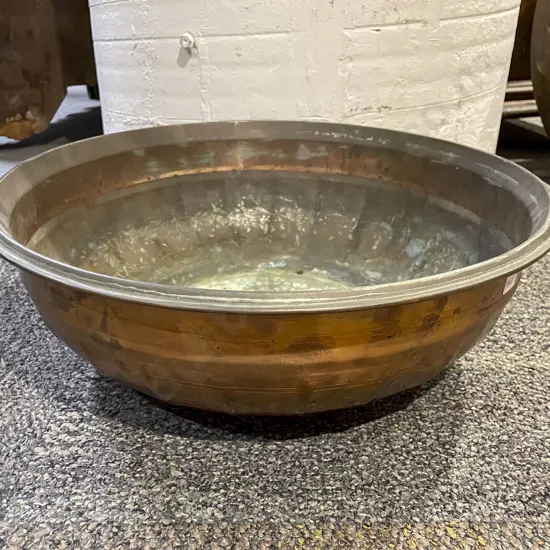 Large Copper Bowl