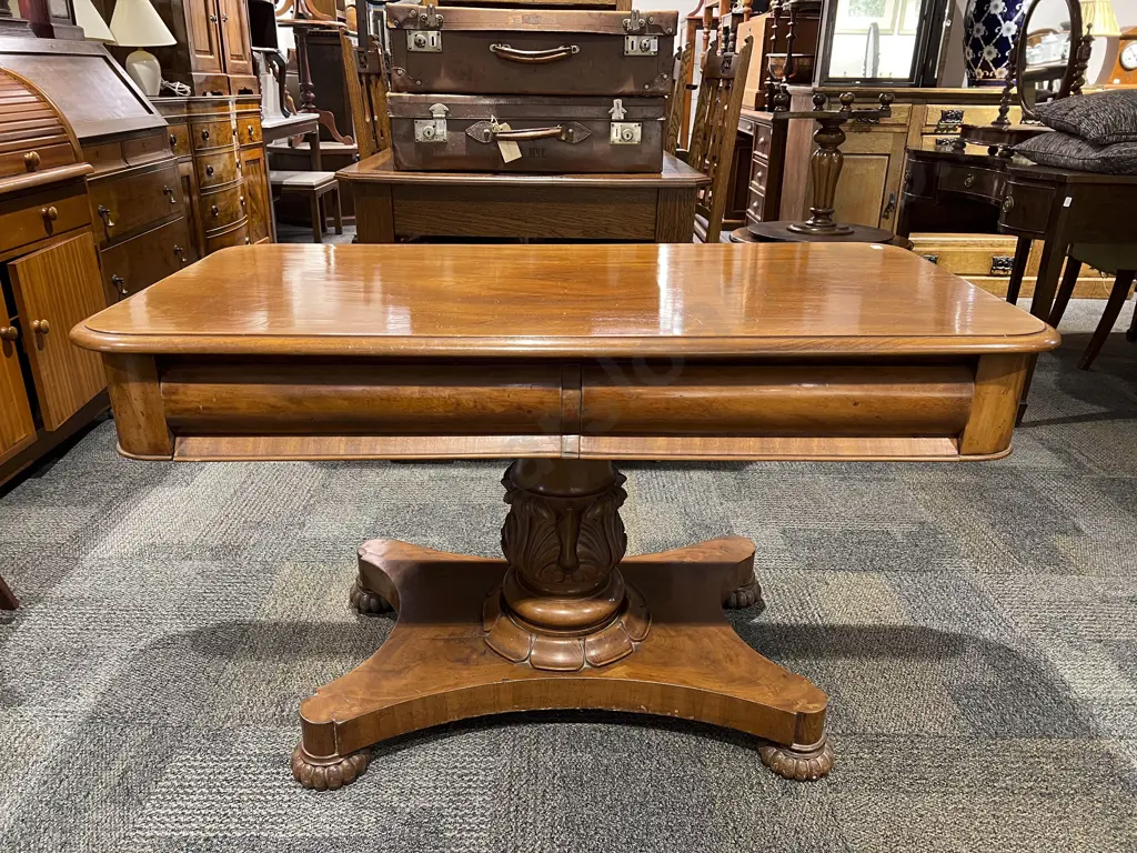 WMIV Mahogany Sofa Table Image 1++