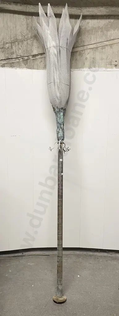 Large Sculptural Metalwork Palm Tree Image 1++