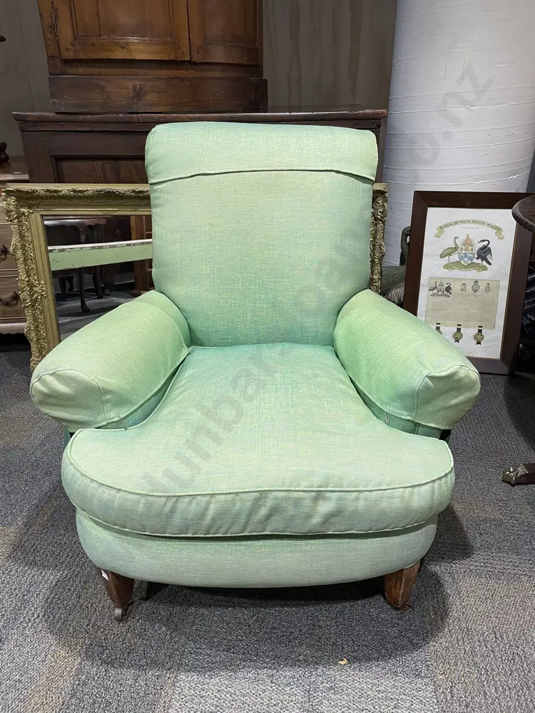 Large Upholstered Armchair Image 1++
