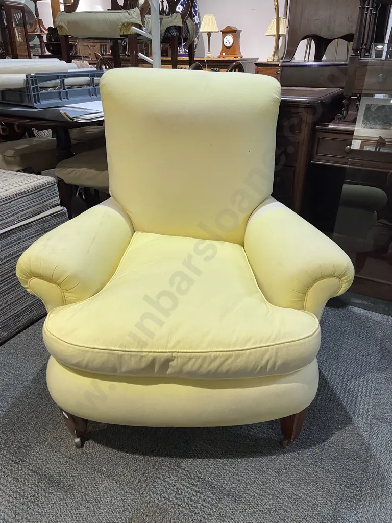 Large Upholstered Armchair Image 1++