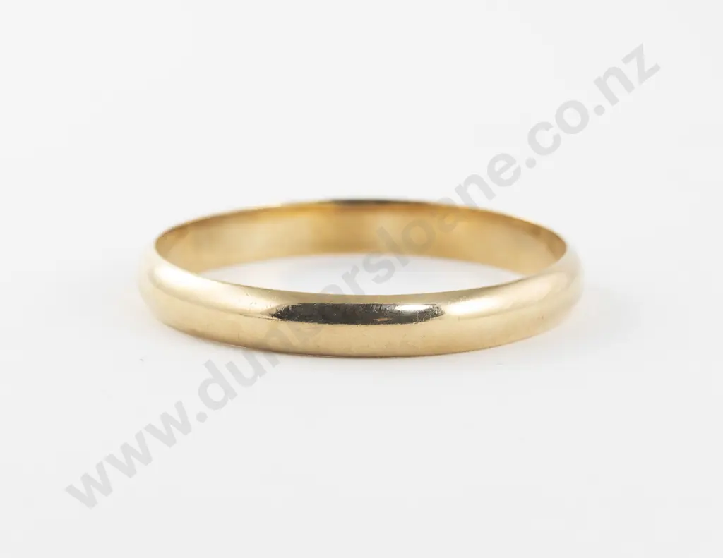 9ct Plain Bangle Image 1++