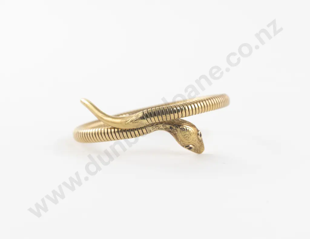 9ct Snake Coil Bracelet Image 1++