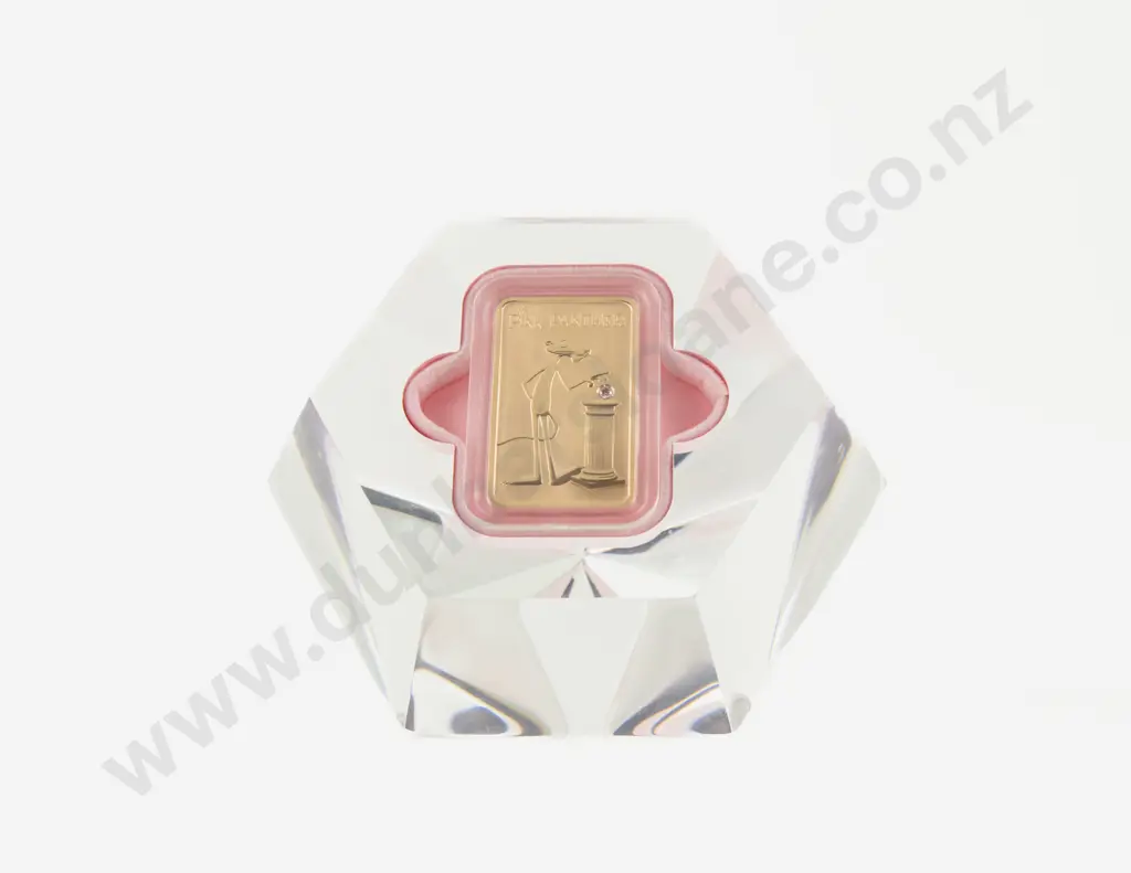 2018 Pink Panther 1oz Pink Gold Ingot Image 1++