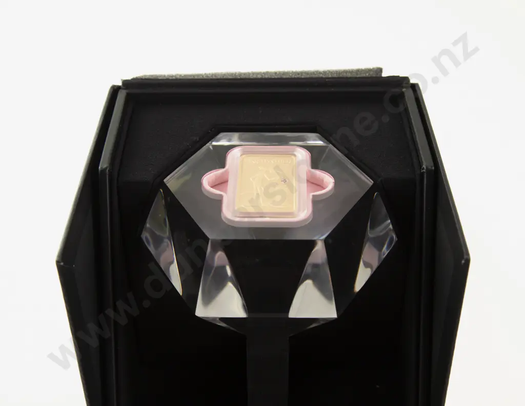 2018 Pink Panther 1oz Pink Gold Ingot Image 1++