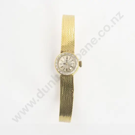 All 18ct Ladies Certina Manual Dress Wrist Watch