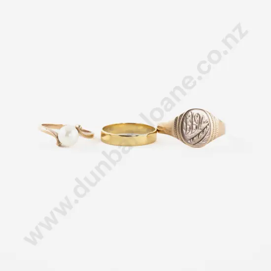 18ct Plain Wedding Band