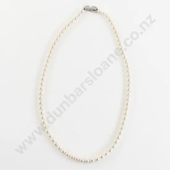 Mikimoto Single Strand Uniform Cultured Pearl Necklace