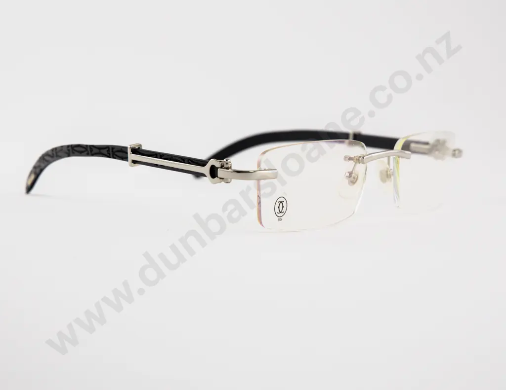 Cased Must de Cartier Pairs Frameless Spectacles Image 1++