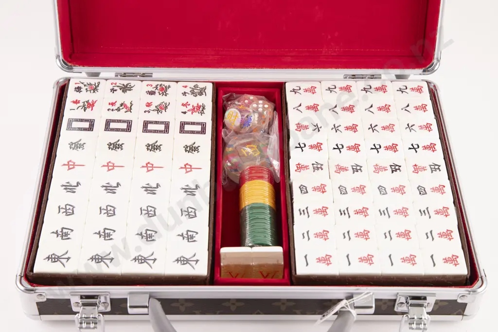 Louis Vuitton Cased Mahjong Set Image 1++