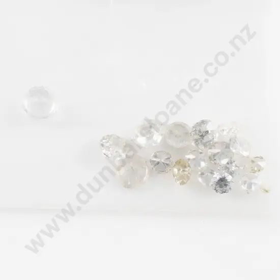 Quantity of Unmounted Diamonds