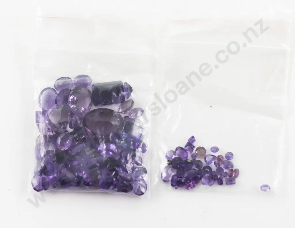 Quantity of Unmounted Amethyst Stones Image 1++