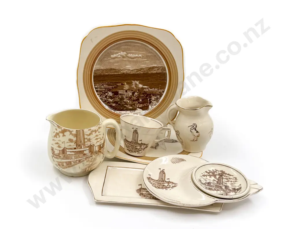 Collection NZ Centennial 1940 Commemorative China Image 1++