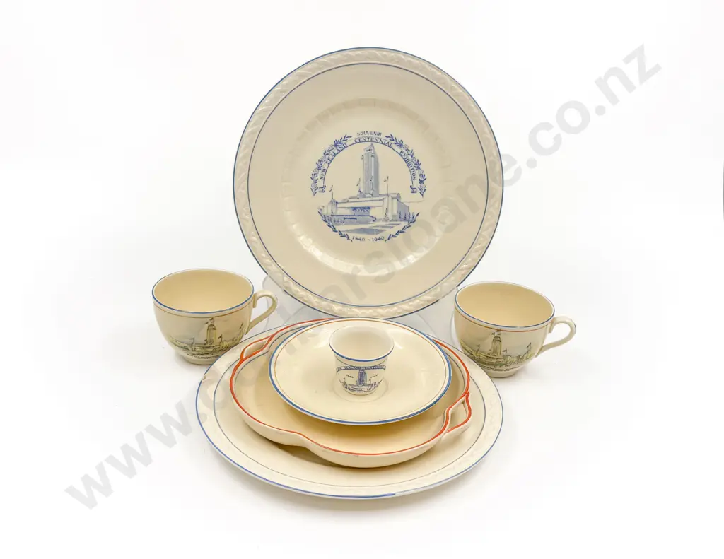 Collection NZ Centennial 1940 Commemorative China Image 1++