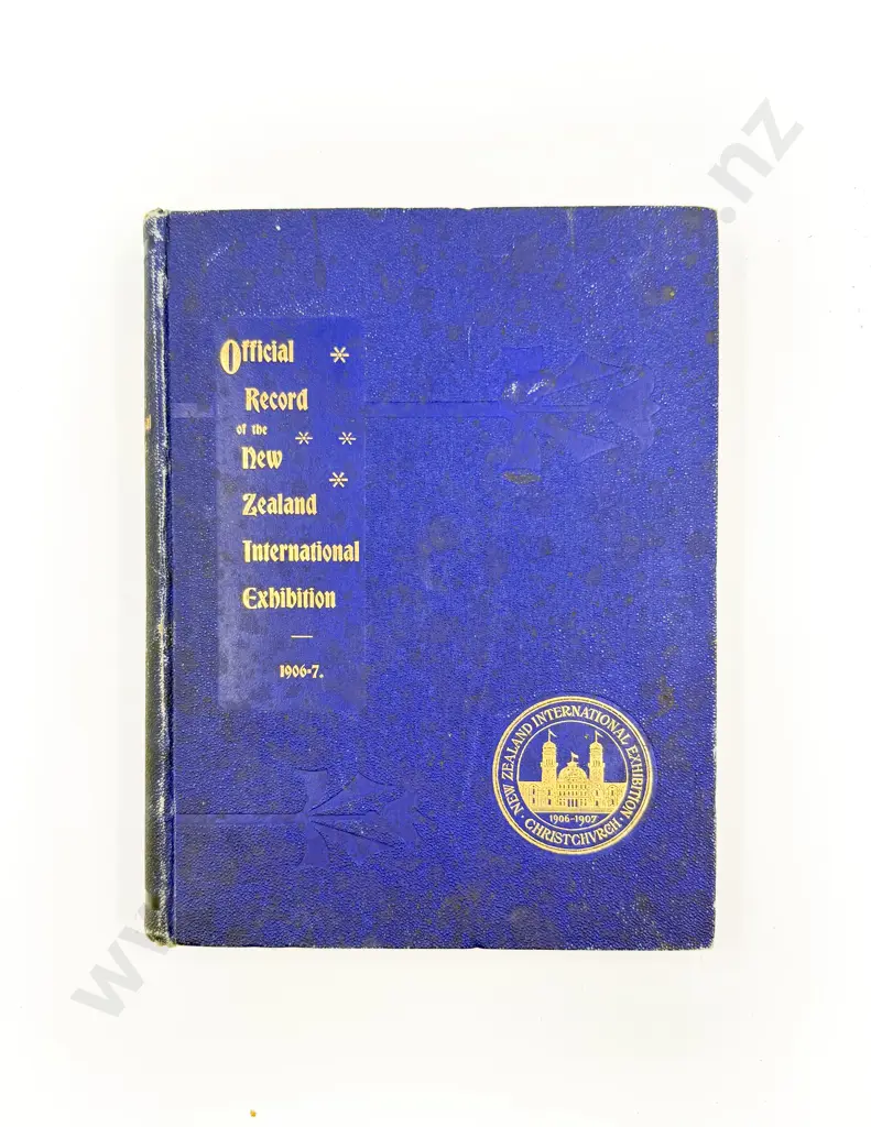 Official Record of the NZ Exhibition 1906 - 07 Image 1++