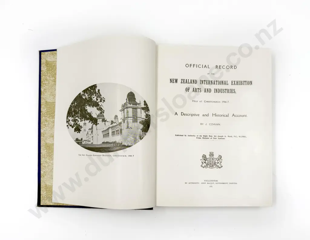 Official Record of the NZ Exhibition 1906 - 07 Image 1++