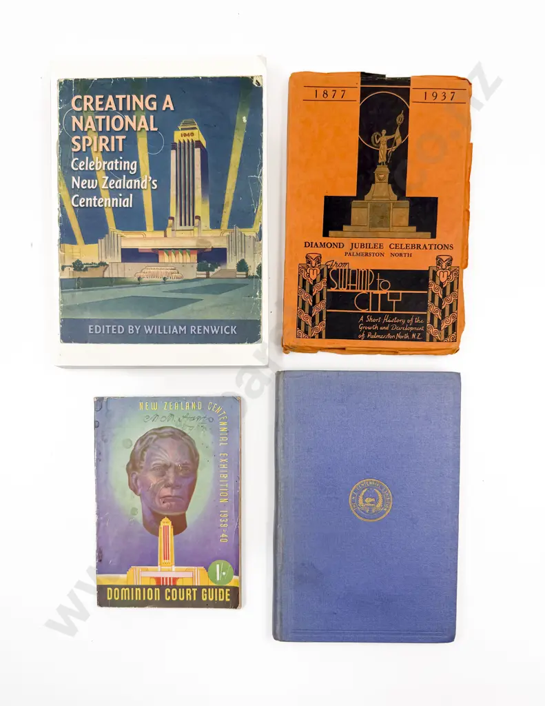 Three Assorted NZ Centennial Books & Other Image 1++