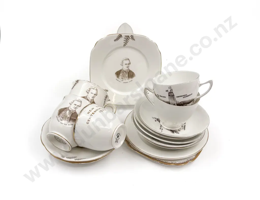 Quantity of Assorted NZ Centennial Exhibition & Souvenir China * PLEASE NOTE PHOTO CHANGE Image 1++