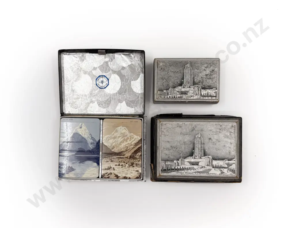Small Quantity of Assorted NZ Centennial Exhibition Souvenir Playing Cards *PLEASE NOTE PHOTO CHANGE Image 1++