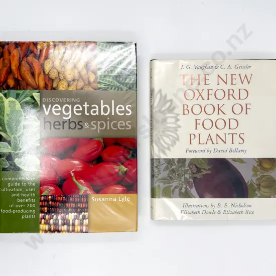 Four Assorted Reference Books on Food & Gardening