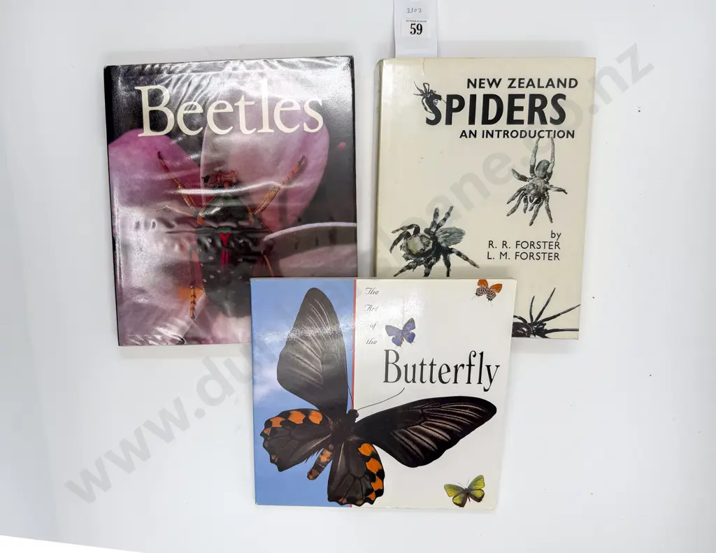 Three Assorted Insect Reference Books Image 1++