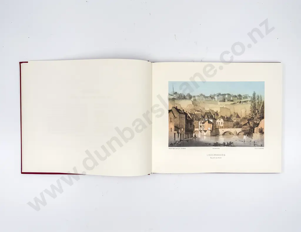 Boxed Album Pittoresque Du Grand-Duche De Luxembourg Image 1++