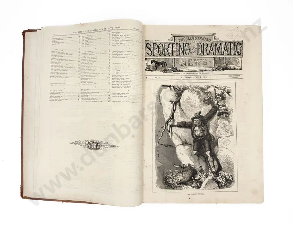 The Illustrated Sporting & Dramatic News 1876 Image 1++