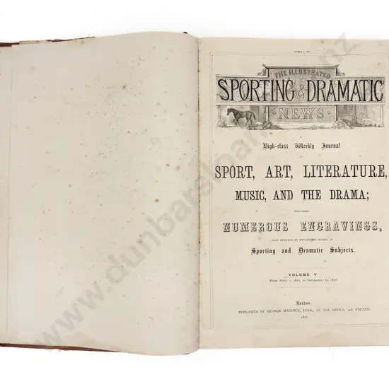 The Illustrated Sporting & Dramatic News 1876