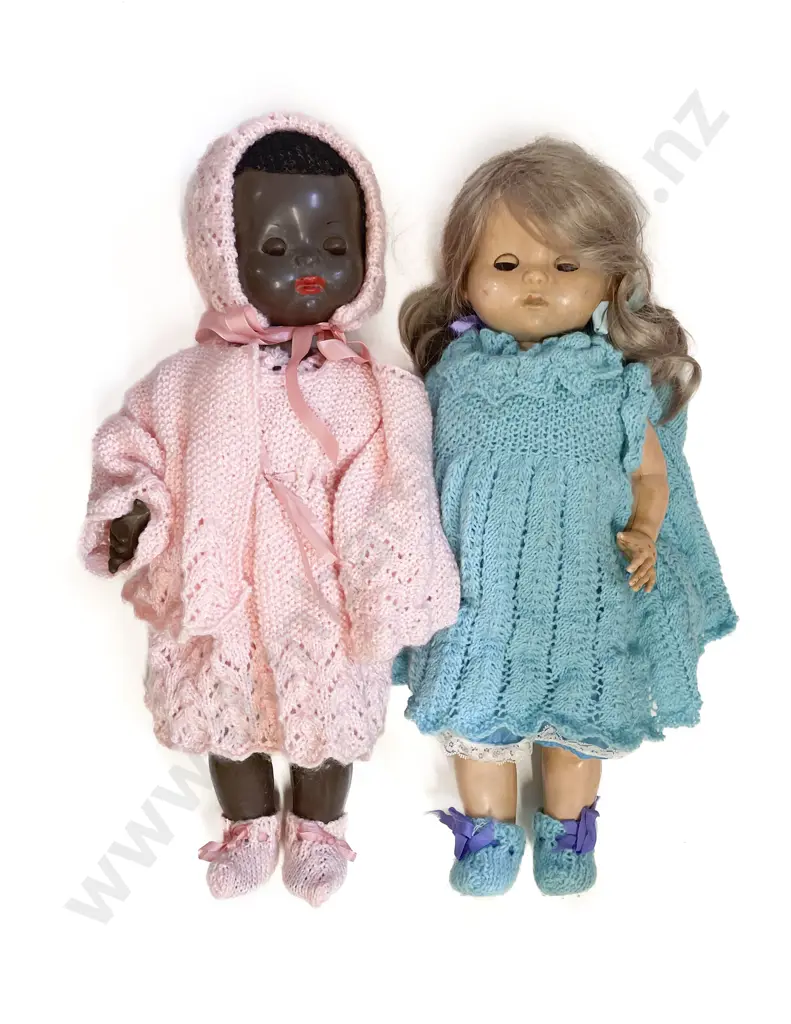 Box Quantity of Assorted Vintage Dolls Image 1++