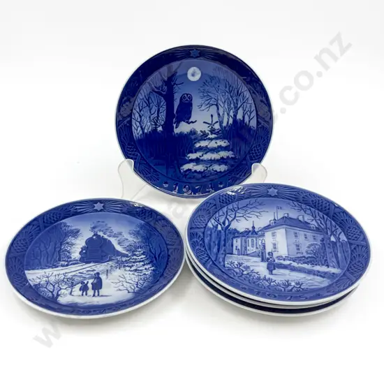 Five Royal Copenhagen Wall Plates