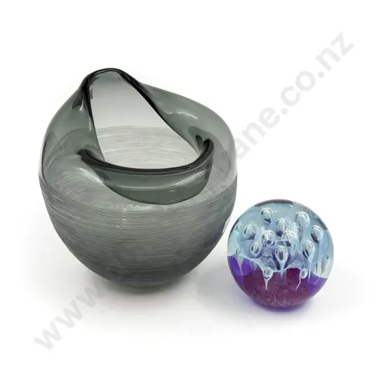 Art Glass Vase & Paperweight