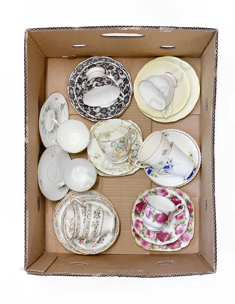 Selection of Fancy China Trios Image 1++