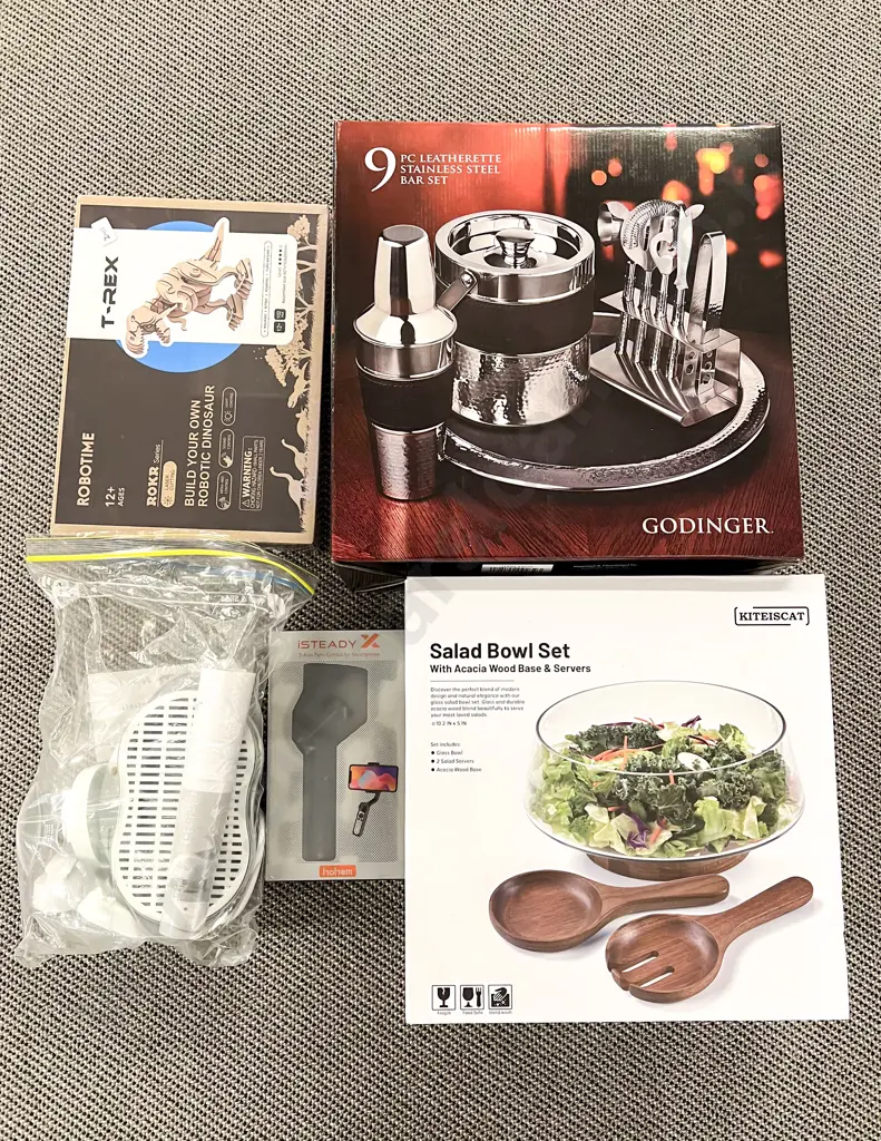 Boxed As New Kitchenware & T-Rex Kit Image 1++