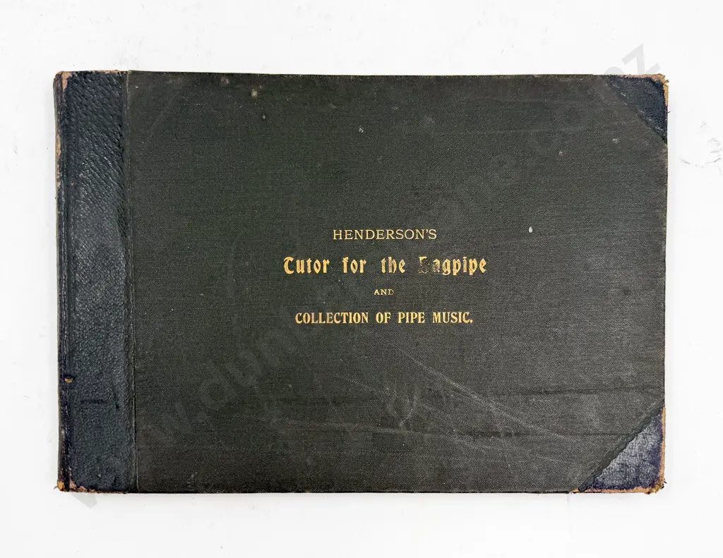 Book of Music for Bagpipes together with Pipe Image 1++