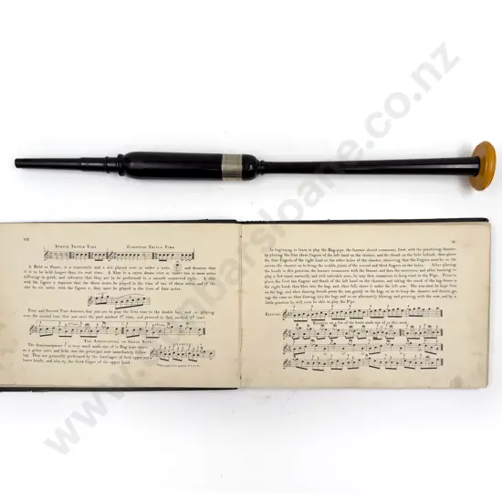 Book of Music for Bagpipes together with Pipe