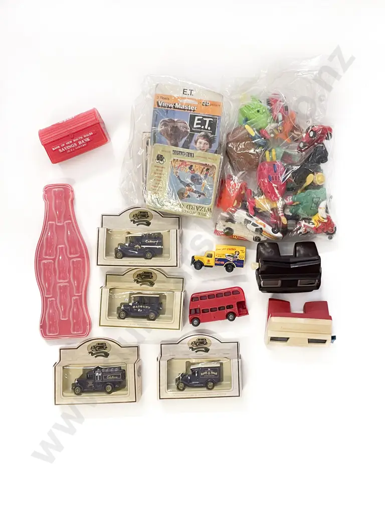 Box Quantity Viewmaster Slides Diecasts Models etc Image 1++