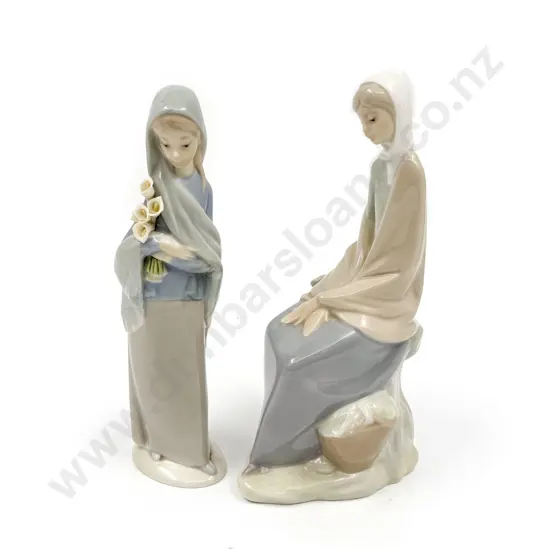 Lladro Figure (A/F) & Nao Figure