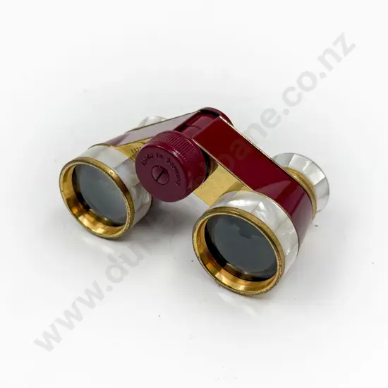 Cased Pair Hensoldt Wetzlar Diadem Opera Glasses