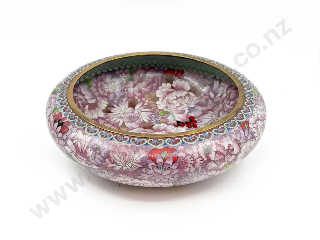 Large Cloisonne Table Bowl Image 1++