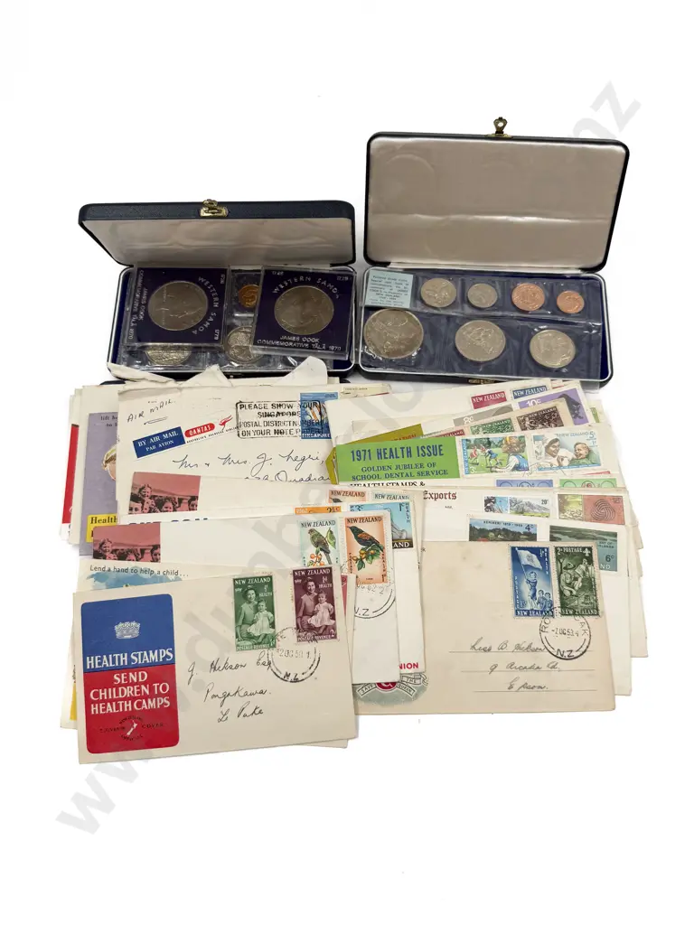 Quantity of First Day Covers & Comm. Coins Image 1++
