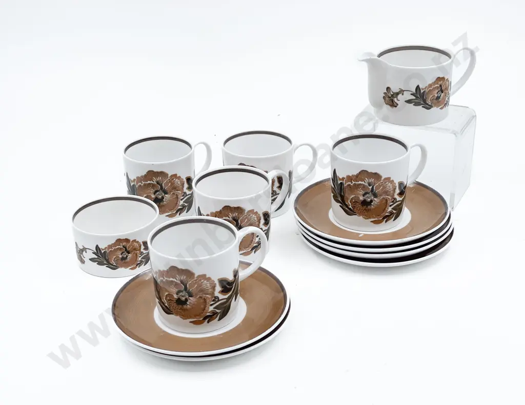 Susie Cooper for Wedgwood Part "Reverie" Coffee Set Image 1++