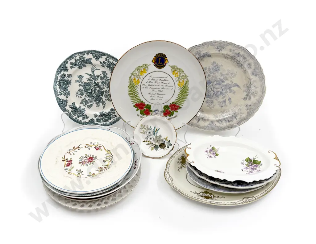 Assorted Fancy China Plates Image 1++