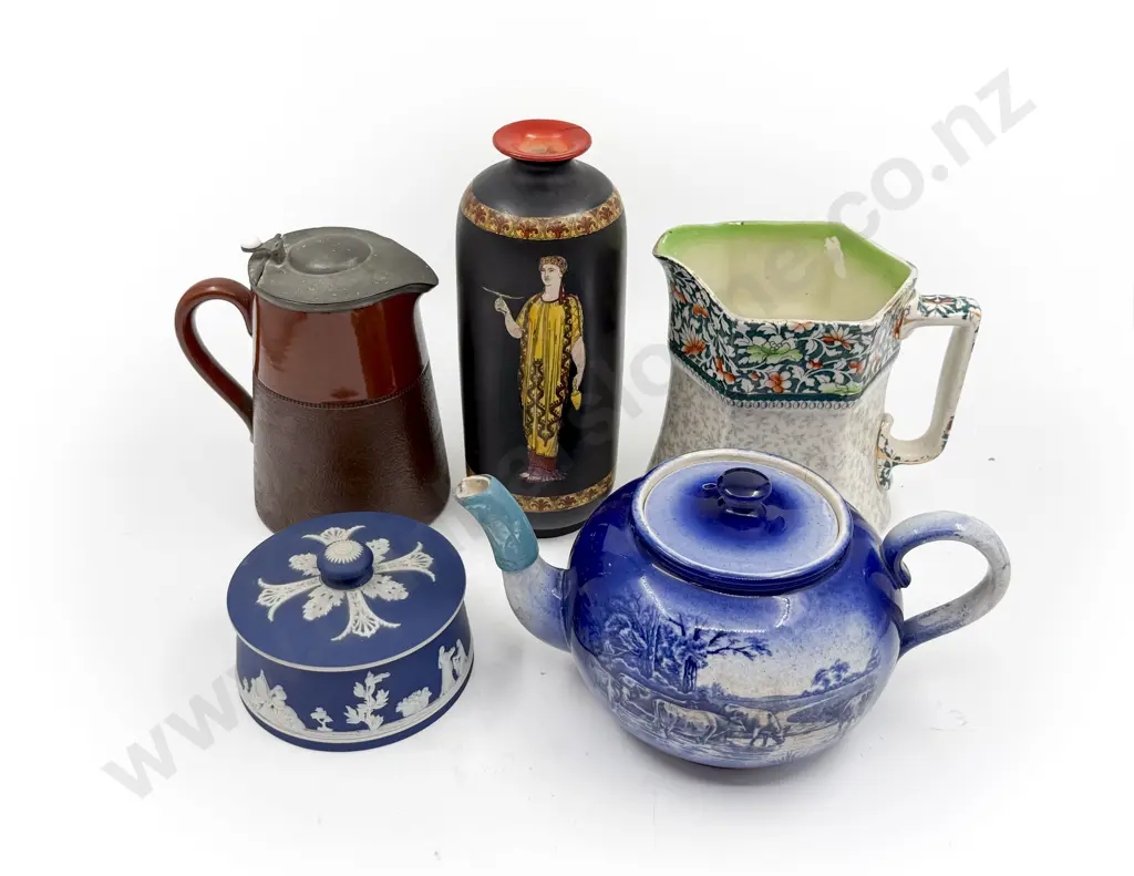 RD Victorian Jug and Four Others Image 1++