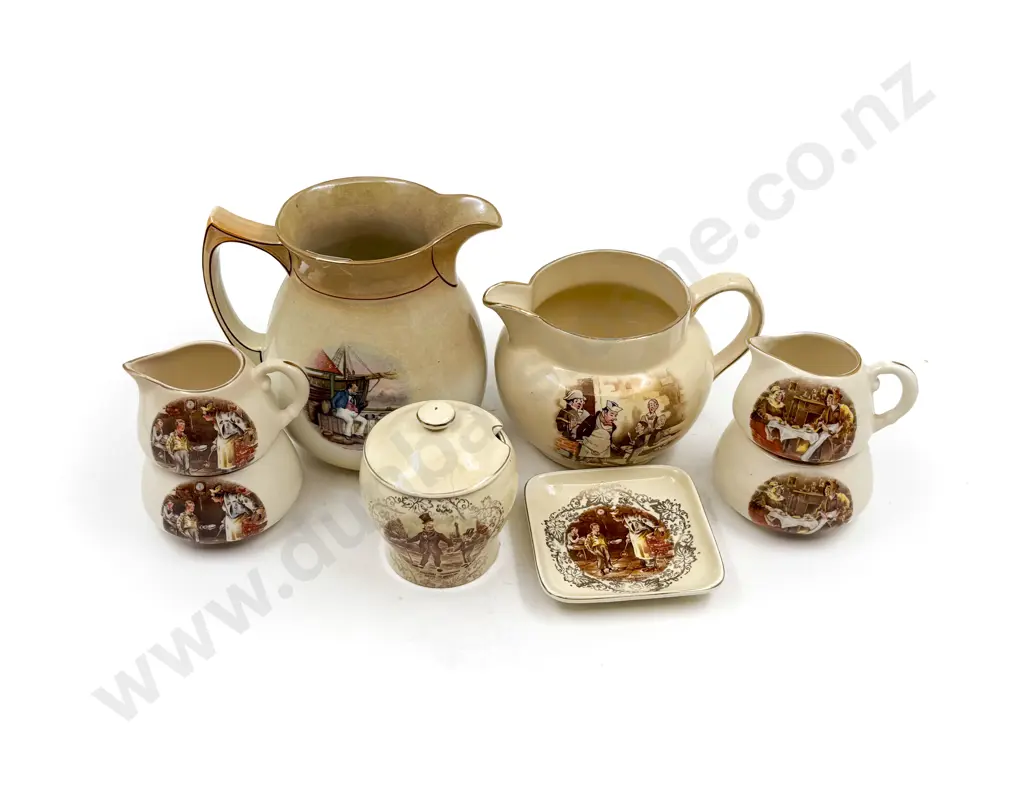 Small Collection Grimwades Dickens Ware China & Other Image 1++