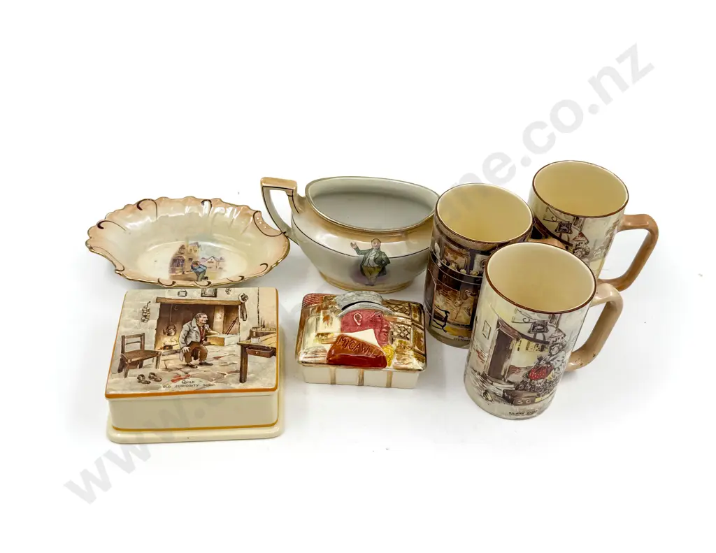 Assorted Dickens Themed China incl. Trinket Boxes Image 1++