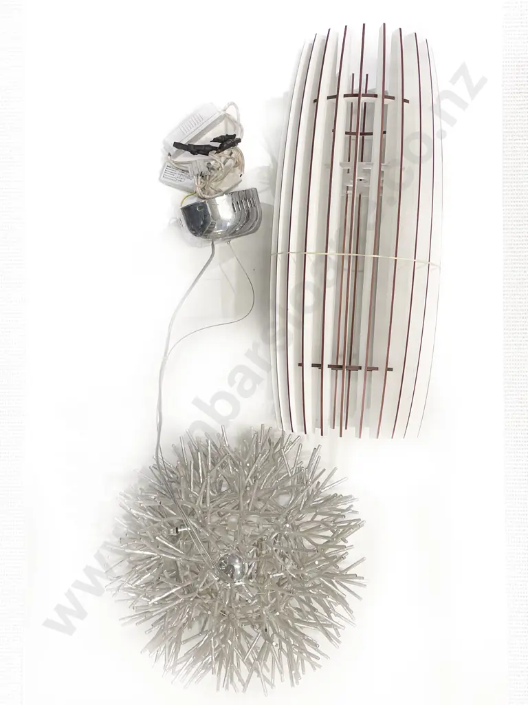 Two Modern Pendant Light Fittings Image 1++