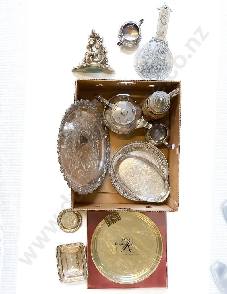 Quantity S/P Tankards etc Image 1++