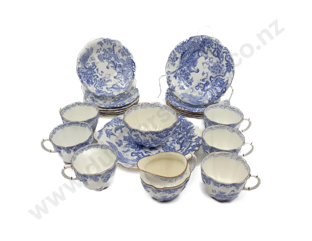 Part RCD Blue & White Teaset Image 1++